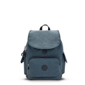 Kipling City Pack Small Rygsække Mørkeblå Grå | DK 1507NW